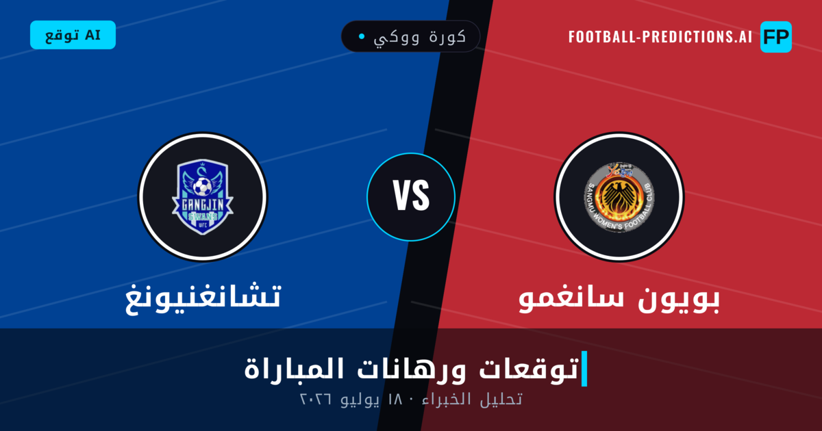 بويون سانغمو ضد تشانغنيونغ — توقعات ومعاينة المباراة