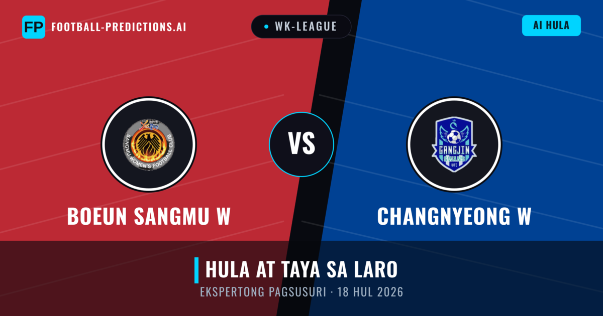 Boeun Sangmu W vs Changnyeong W — hula at preview ng laban