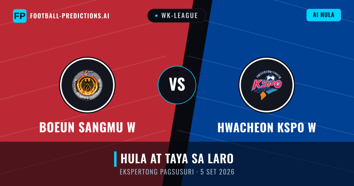 Boeun Sangmu W vs Hwacheon KSPO W — hula at preview ng laban