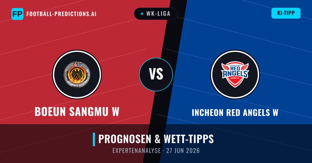 Boeun Sangmu W vs Incheon Red Angels W — Prognose und Spielvorschau