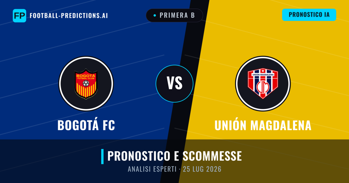 Bogotá FC vs Unión Magdalena — pronostico e anteprima del match