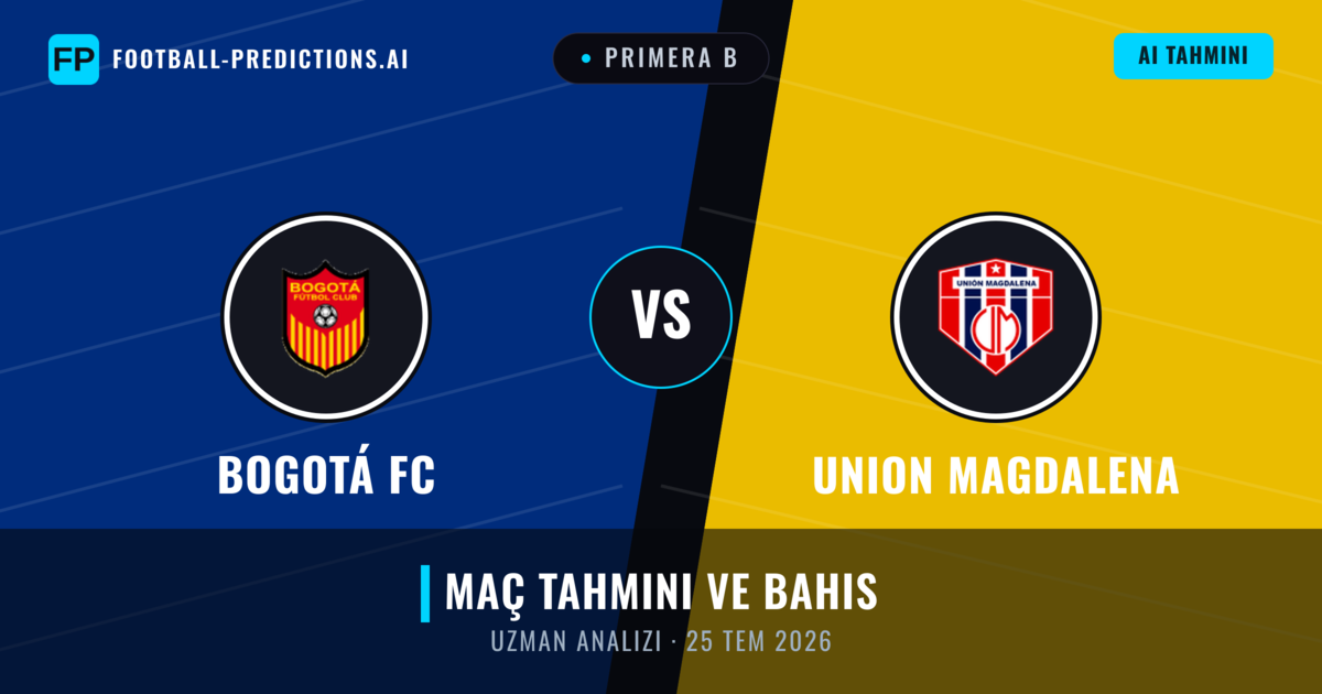 Bogotá FC - Union Magdalena — maç tahmini ve önizleme