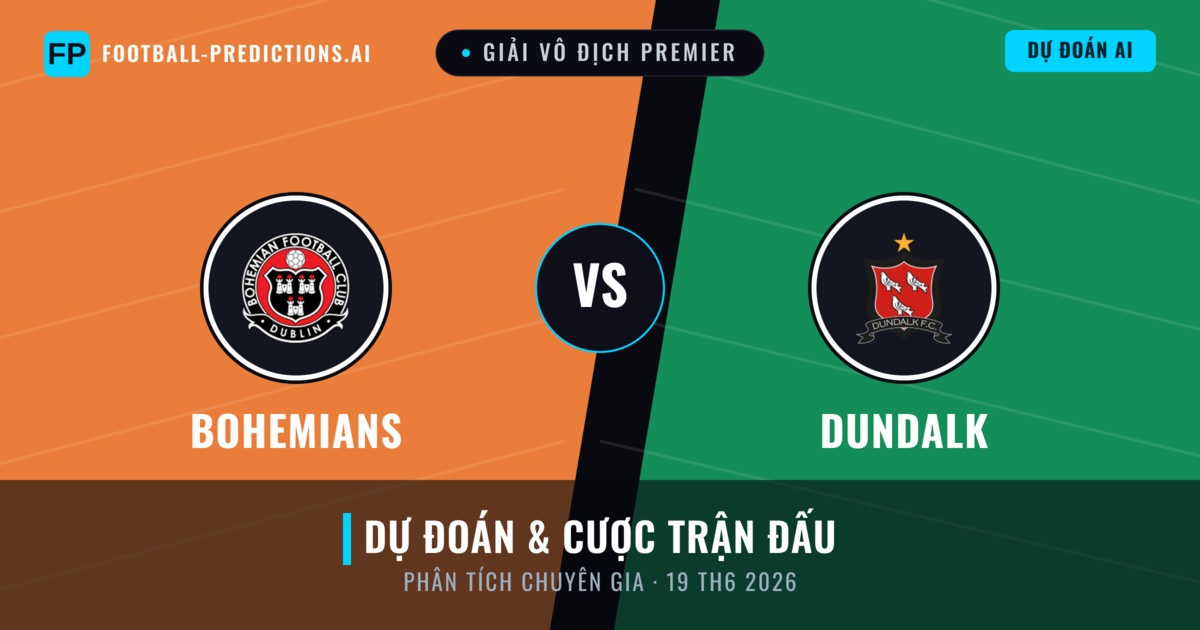 Bohemians vs Dundalk — dự đoán và xem trước trận đấu