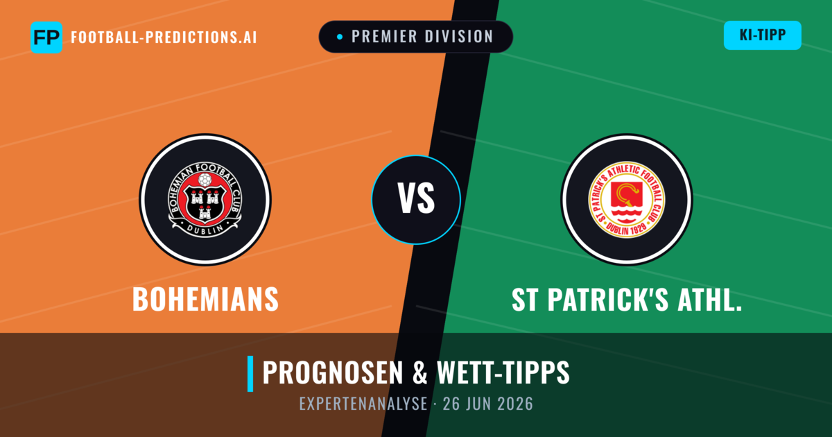 Bohemians vs St Patrick's Athl. — Prognose und Spielvorschau