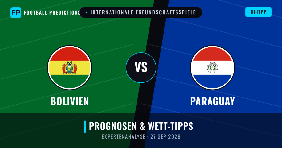 Bolivien vs Paraguay — Prognose und Spielvorschau