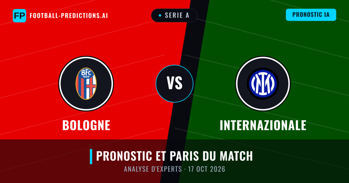 Bologne vs Internazionale — pronostic et avant-match