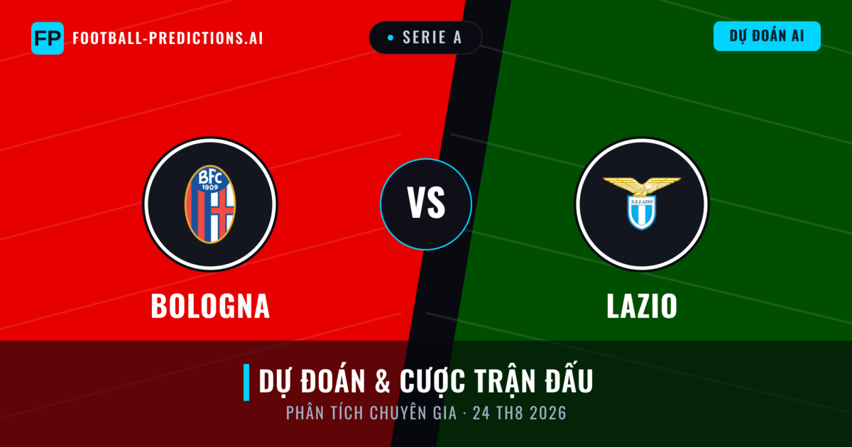 Bologna vs Lazio — dự đoán và xem trước trận đấu
