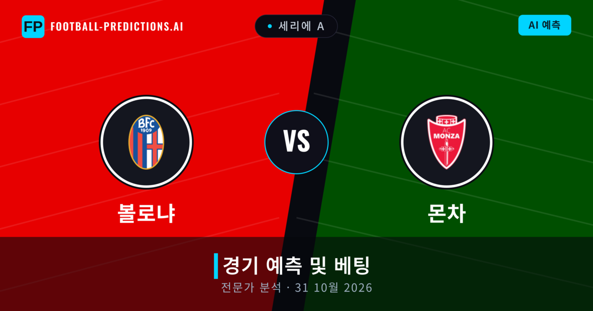 볼로냐 대 몬차 — 경기 예측 및 프리뷰