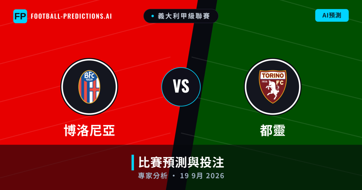 博洛尼亞 vs 都靈 — 比赛预测和前瞻