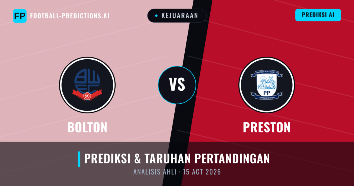 Bolton vs Preston — prediksi dan pratinjau pertandingan