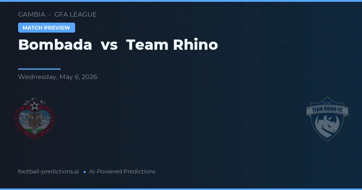 Бомбада vs Тим Рино preview