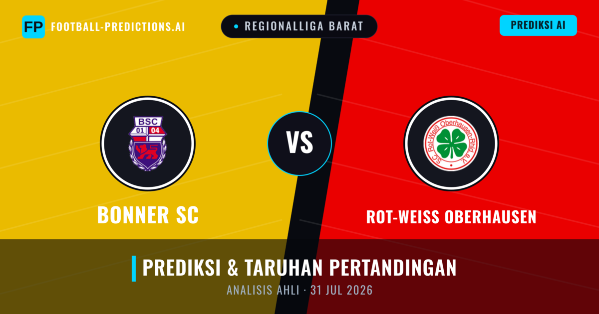 Bonner SC vs Rot-weiss Oberhausen — prediksi dan pratinjau pertandingan