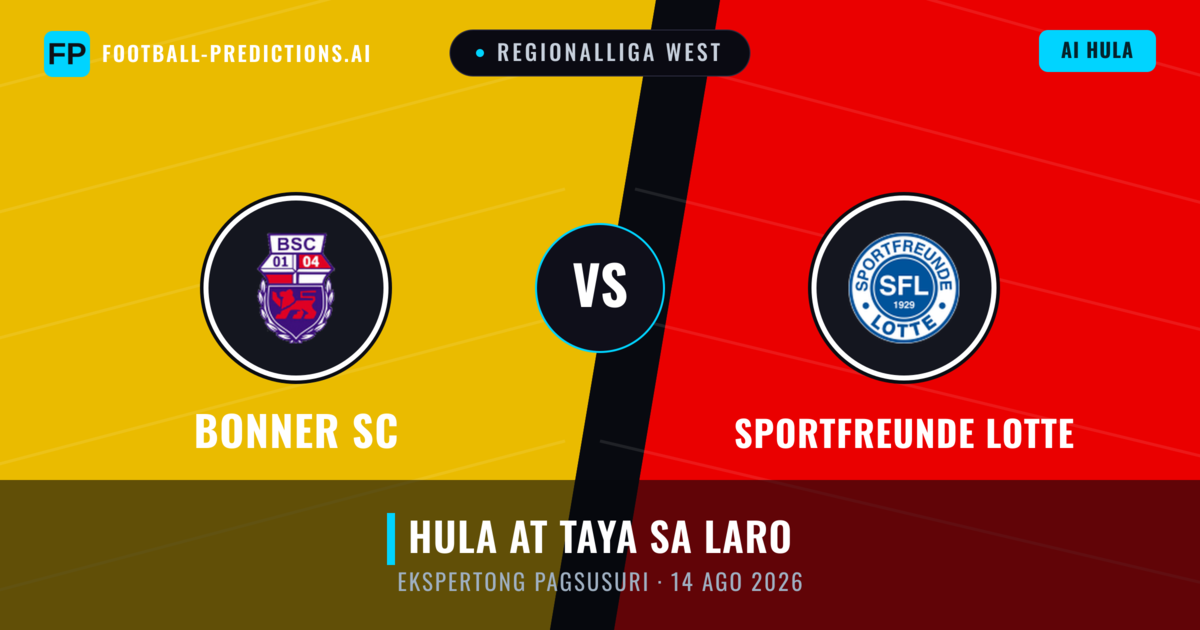 Bonner SC vs Sportfreunde Lotte — hula at preview ng laban