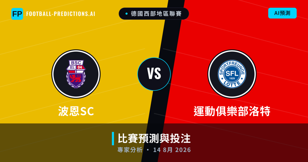 波恩SC vs 運動俱樂部洛特 — 比赛预测和前瞻