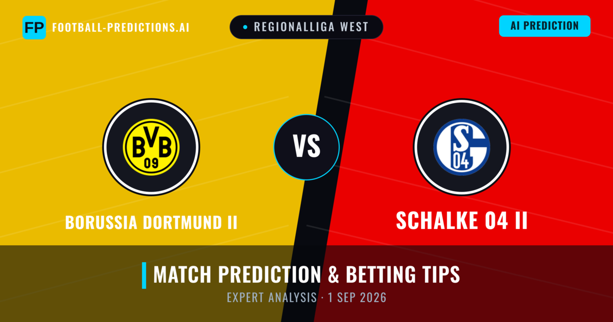 Borussia Dortmund II vs Schalke 04 II — match prediction & preview