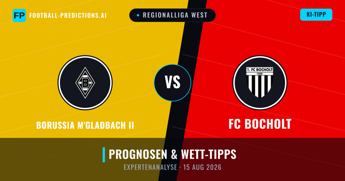 Borussia M'Gladbach II vs FC Bocholt — Prognose und Spielvorschau