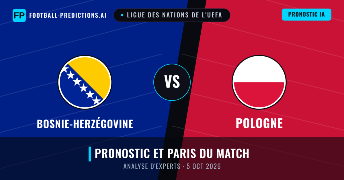 Bosnie-Herzégovine vs Pologne — pronostic et avant-match