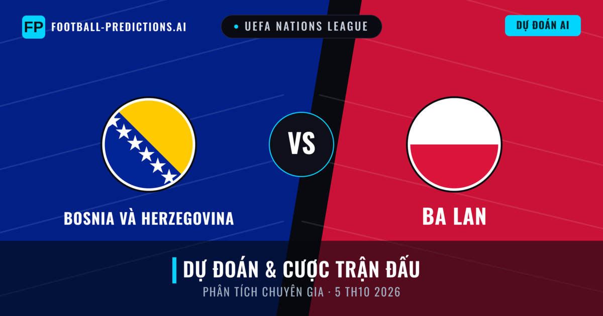 Bosnia và Herzegovina vs Ba Lan — dự đoán và xem trước trận đấu