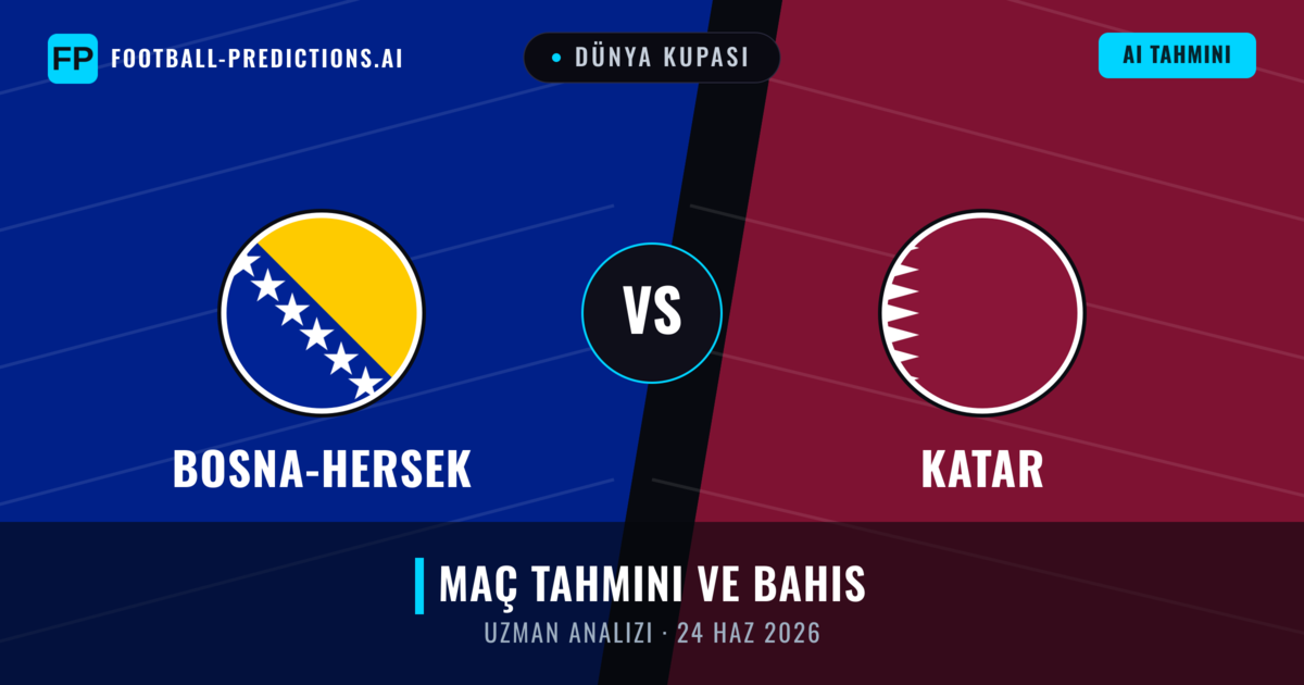 Bosna-Hersek - Katar — maç tahmini ve önizleme
