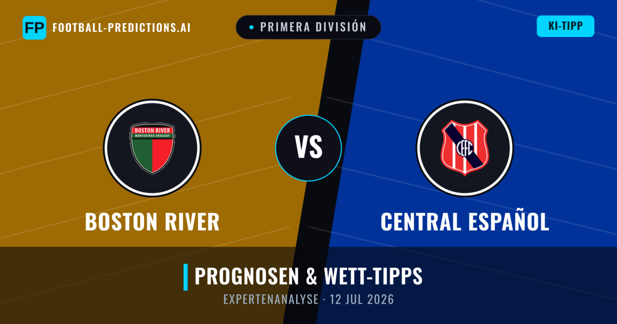 Boston River vs Central Español — Prognose und Spielvorschau