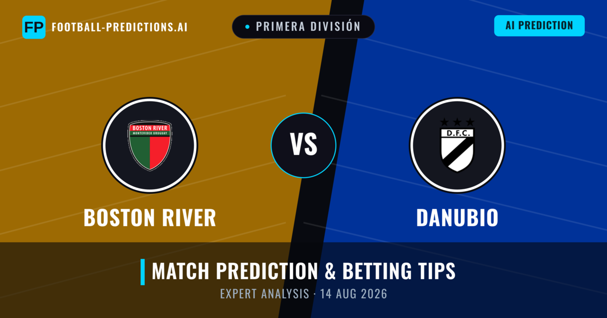 Boston River vs Danubio — match prediction & preview