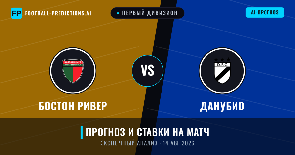 Бостон Ривер – Данубио — прогноз и превью матча