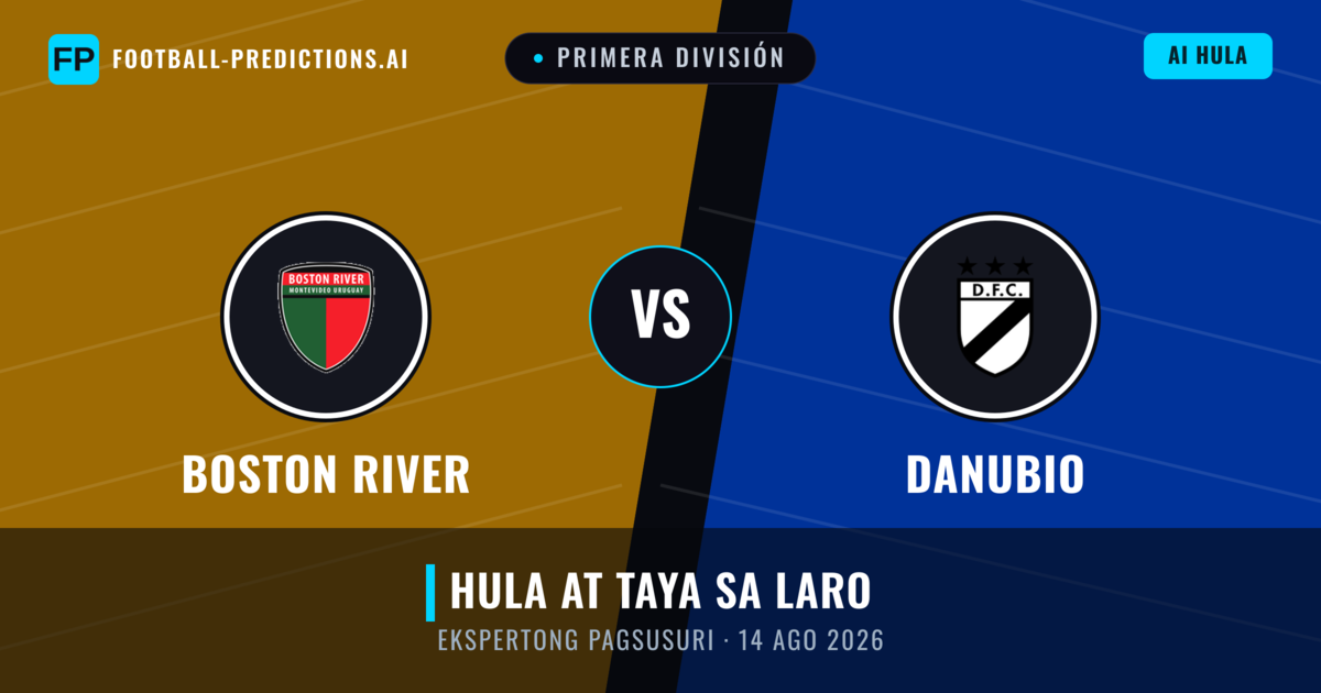 Boston River vs Danubio — hula at preview ng laban