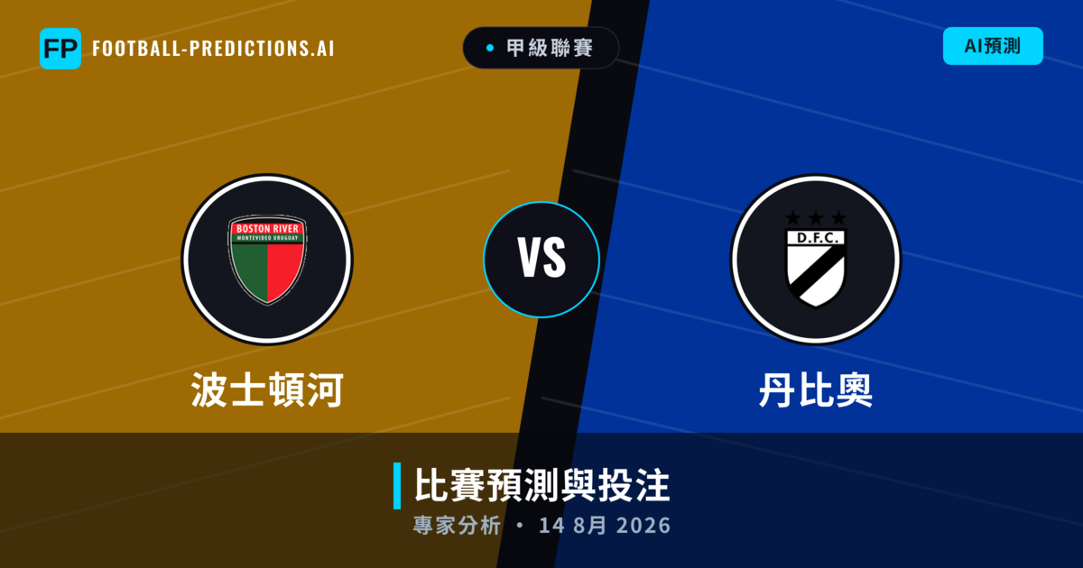 波士頓河 vs 丹比奧 — 比赛预测和前瞻
