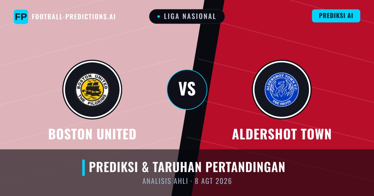 Boston United vs Aldershot Town — prediksi dan pratinjau pertandingan