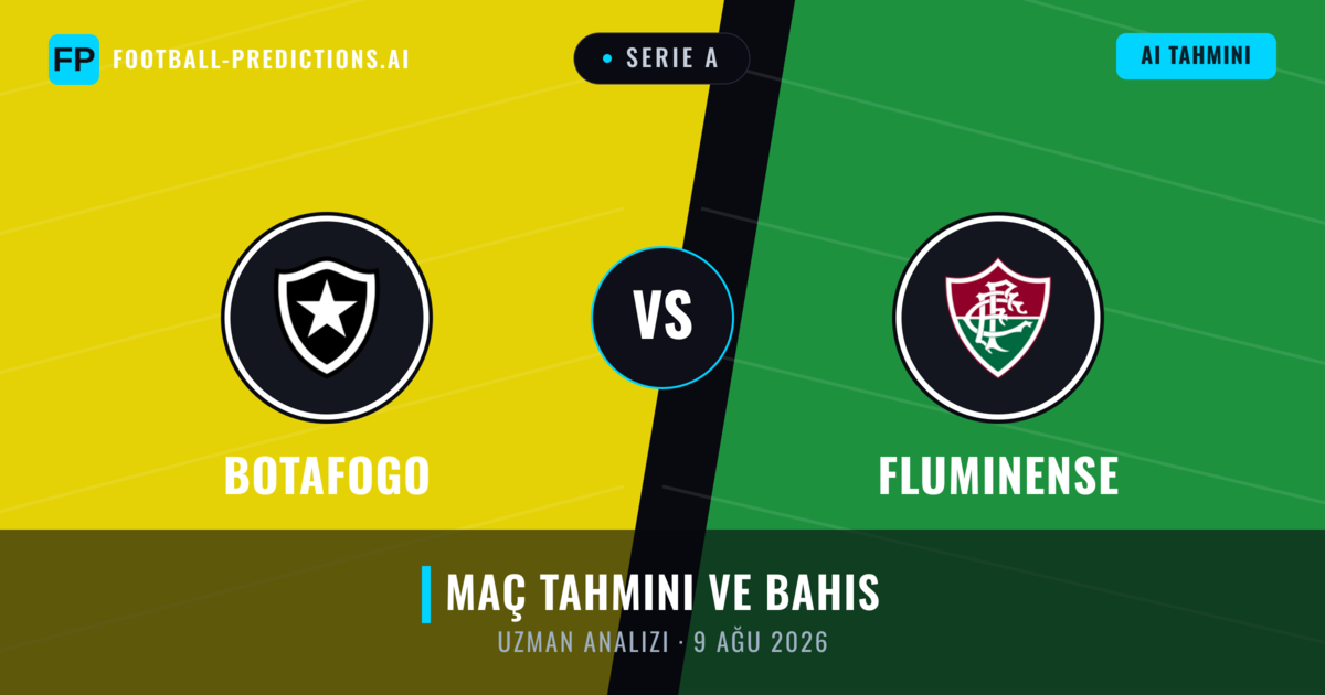 Botafogo - Fluminense — maç tahmini ve önizleme