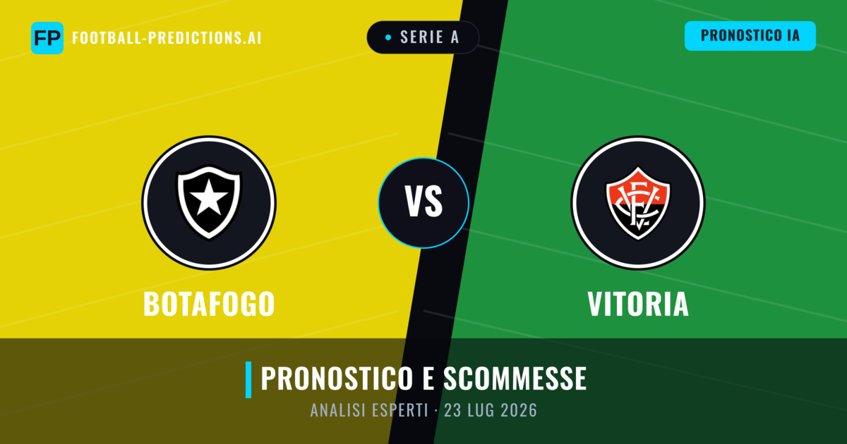 Botafogo vs Vitoria — pronostico e anteprima del match