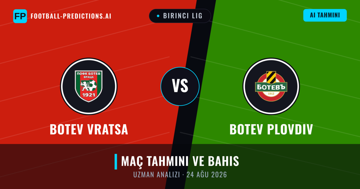 Botev Vratsa - Botev Plovdiv — maç tahmini ve önizleme