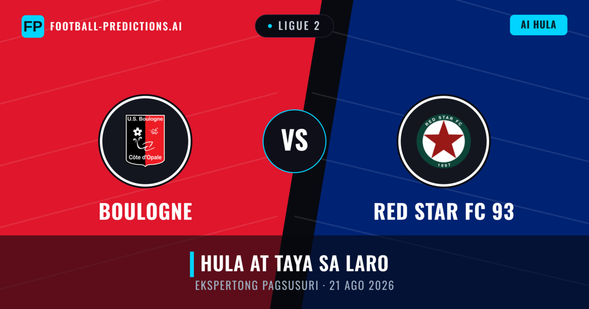 Boulogne vs RED Star FC 93 — hula at preview ng laban