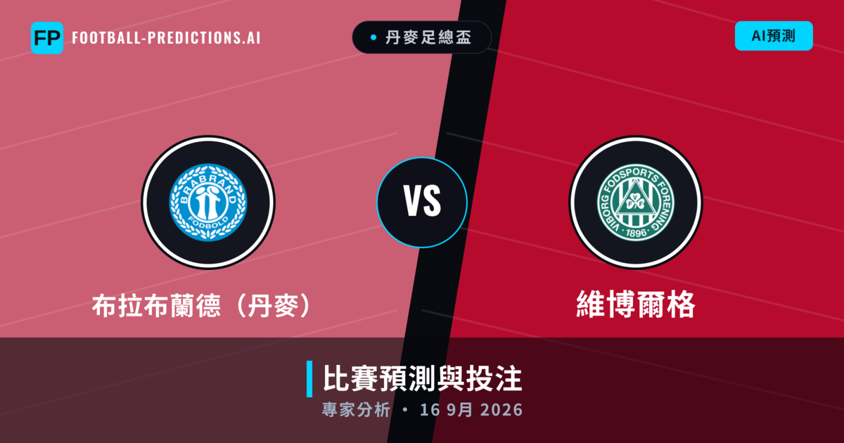 布拉布蘭德(丹麥) vs 維博爾格 — 比赛预测和前瞻