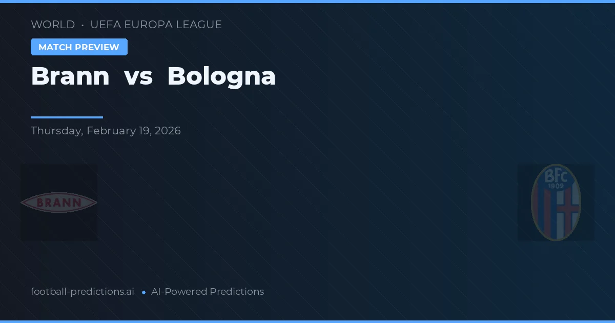 Brann vs Bologna — pronostico e anteprima del match