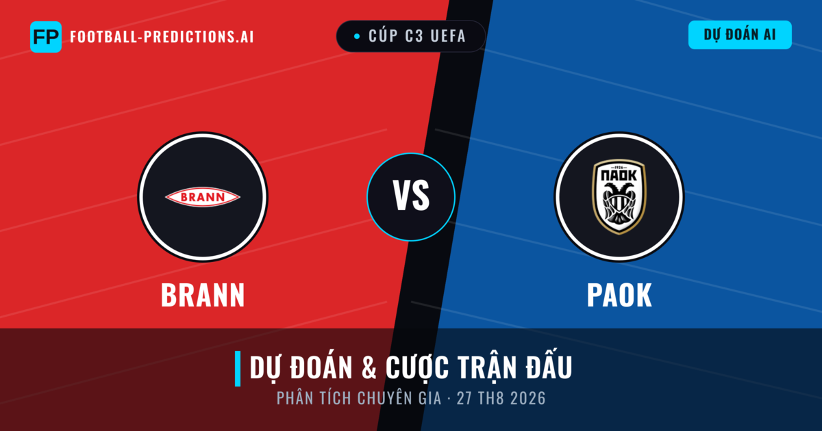 Brann vs PAOK — dự đoán và xem trước trận đấu