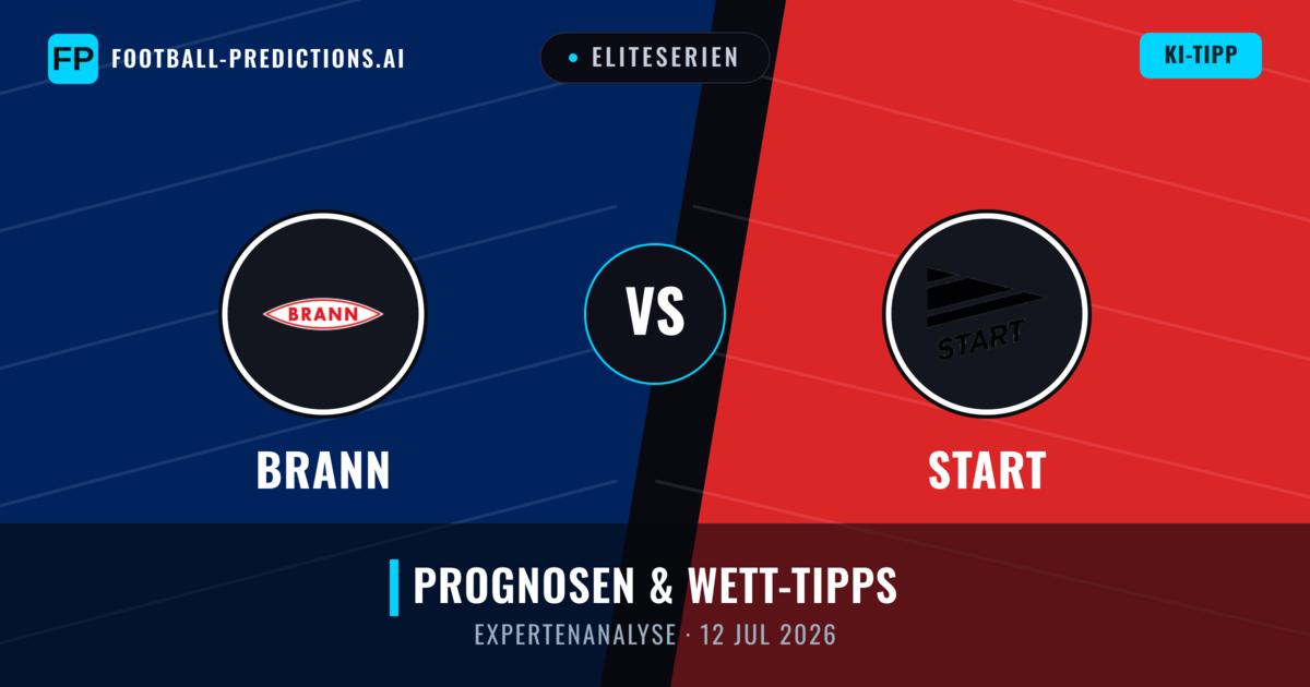 Brann vs Start — Prognose und Spielvorschau