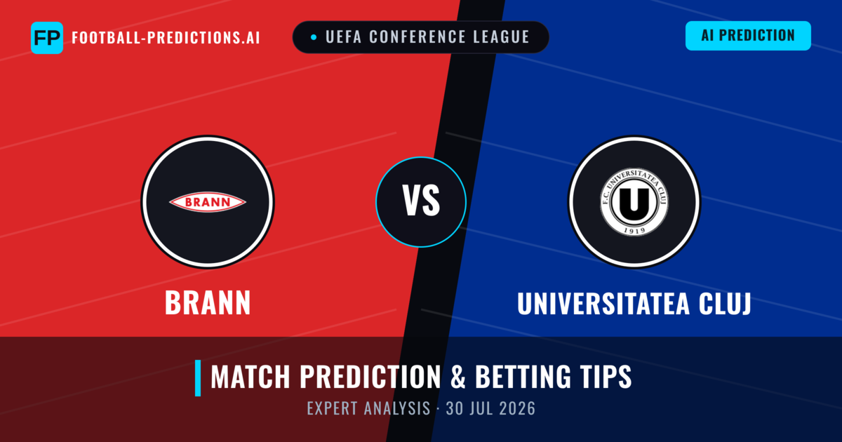 Brann vs Universitatea Cluj — match prediction & preview