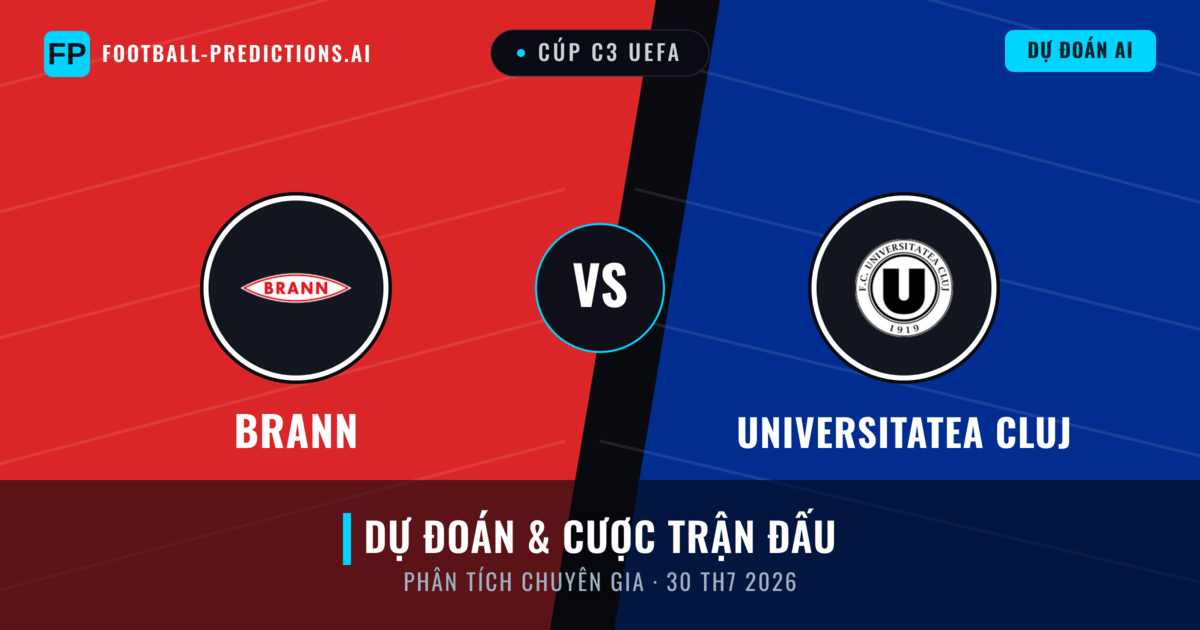 Brann vs Universitatea Cluj — dự đoán và xem trước trận đấu