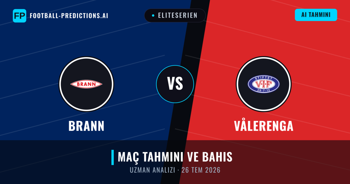 Brann - Vålerenga — maç tahmini ve önizleme