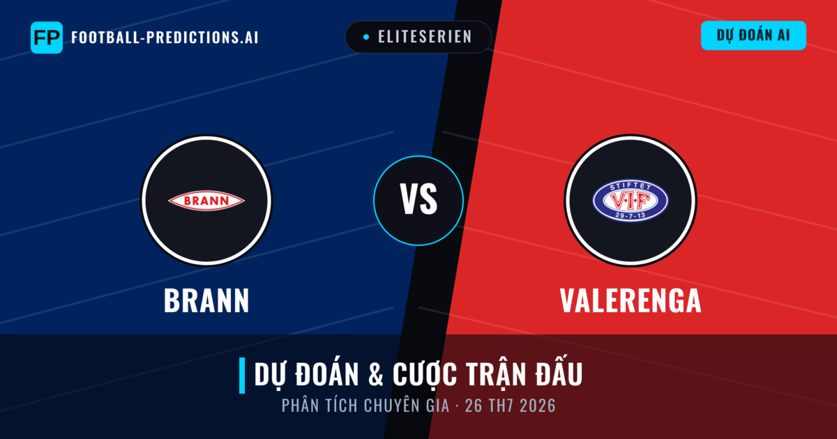 Brann vs Valerenga — dự đoán và xem trước trận đấu