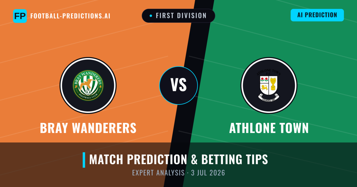 Bray Wanderers vs Athlone Town — match prediction & preview