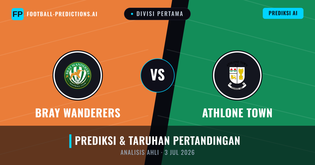 Bray Wanderers vs Athlone Town — prediksi dan pratinjau pertandingan