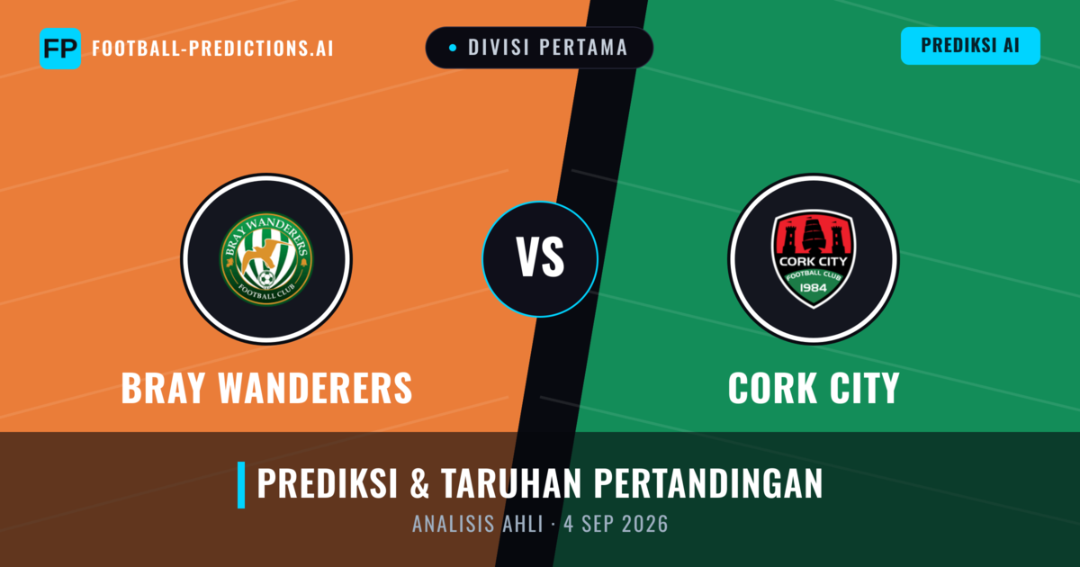 Bray Wanderers vs Cork City — prediksi dan pratinjau pertandingan