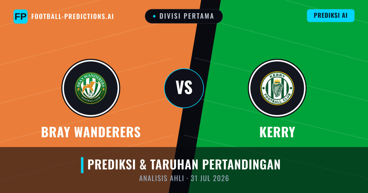 Bray Wanderers vs Kerry — prediksi dan pratinjau pertandingan