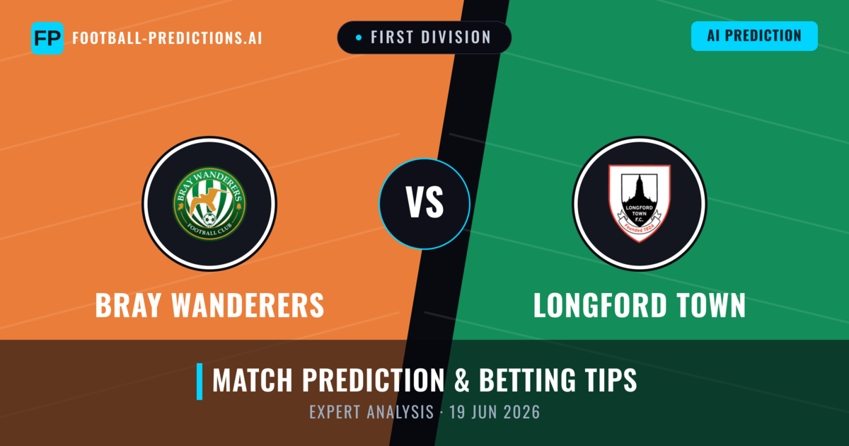 Bray Wanderers vs Longford Town — match prediction & preview