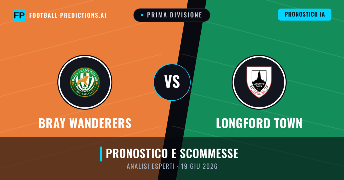 Bray Wanderers vs Longford Town — pronostico e anteprima del match