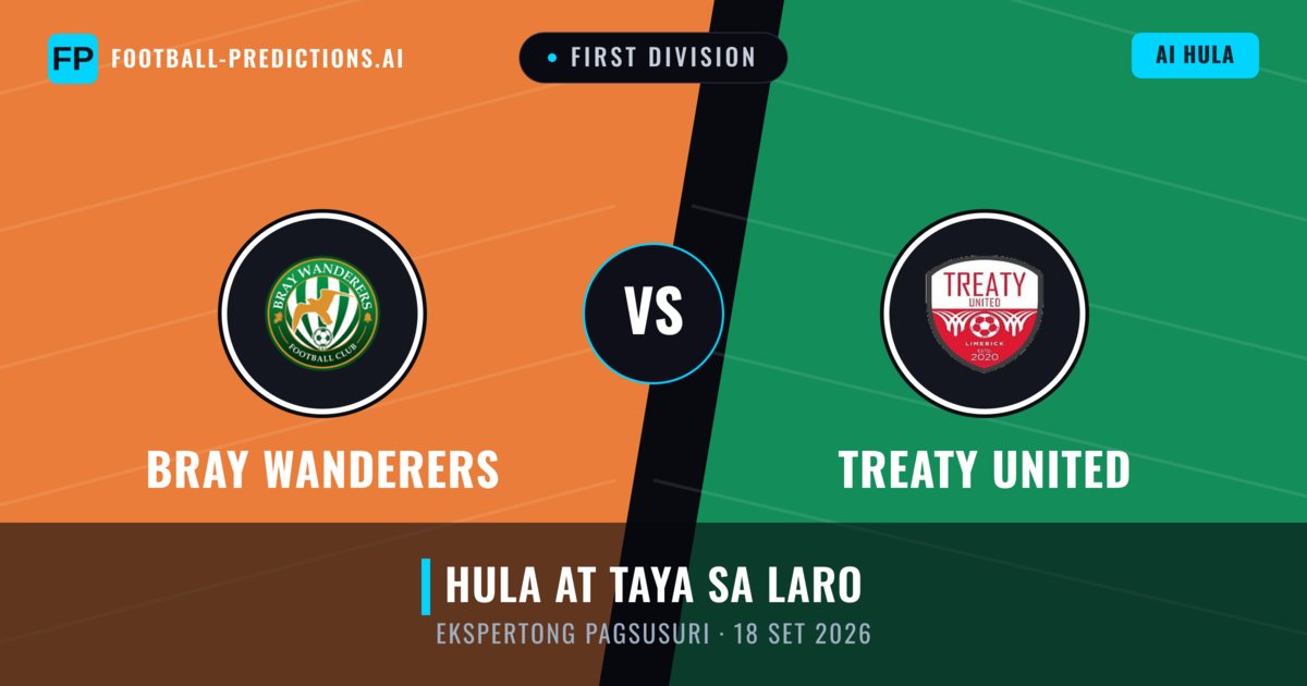 Bray Wanderers vs Treaty United — hula at preview ng laban