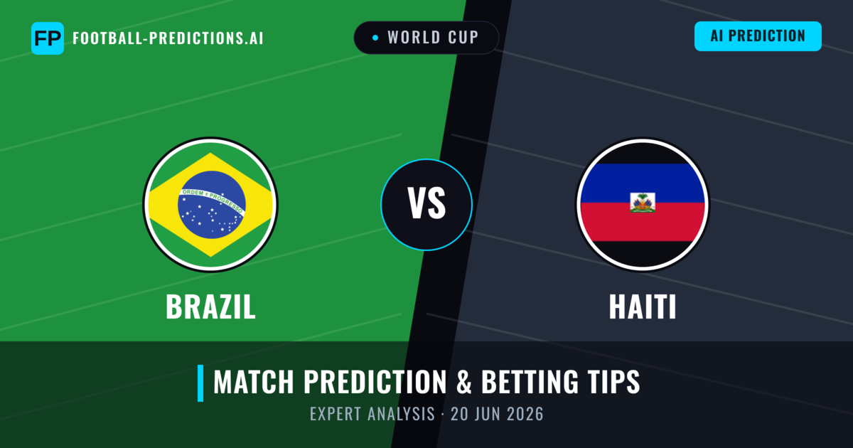 Brazil vs Haiti — match prediction & preview