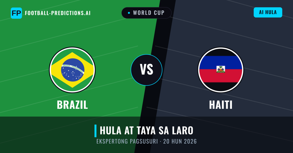 Brazil vs Haiti β hula at preview ng laban